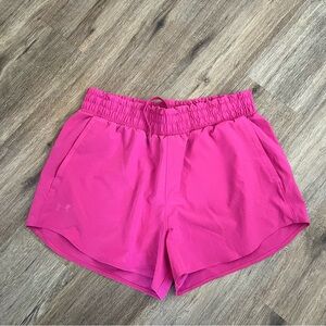 Under Armor Pink Athletic Shorts